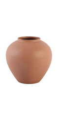 Vaso in Metallo Terra Cotta 27 cm - Blanc Mariclò