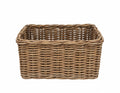 Cestino in Vimini Intrecciato 41x24x19 cm - Blanc Mariclò