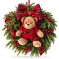 Ghirlanda in Pe con Teddy 60 cm - Fiori di Lena