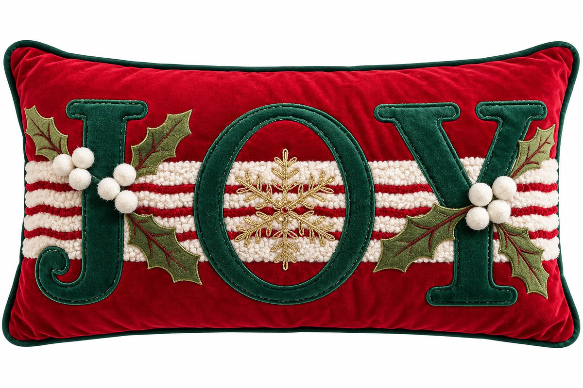 Cuscino Rettangolare Joy 30x50 cm - Fiori di Lena