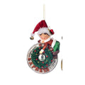 Elfo in Resina su Ruota Argento 14 cm - Goodwill