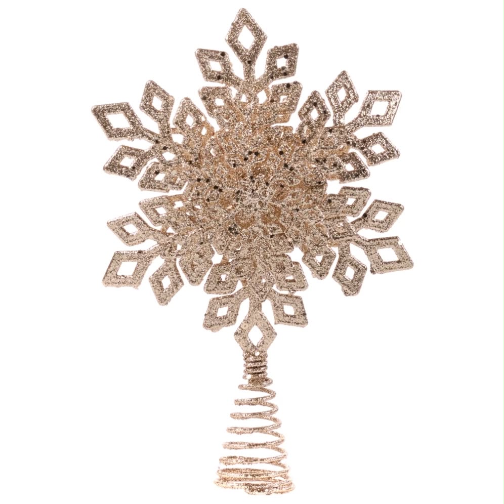 Puntale Albero Fiocco di Neve 31 cm - Goodwill