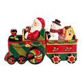 Trenino in Porcellana Natalizio con Babbo Natale - Henriette