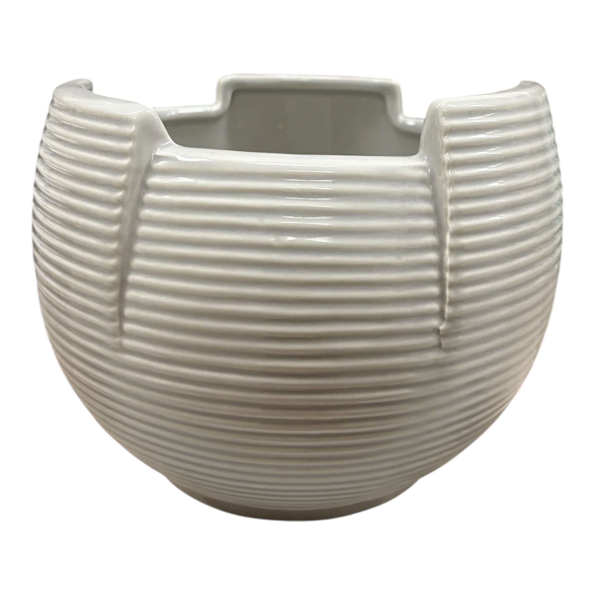 Vaso in Ceramica Grigio 10 h cm - In Art