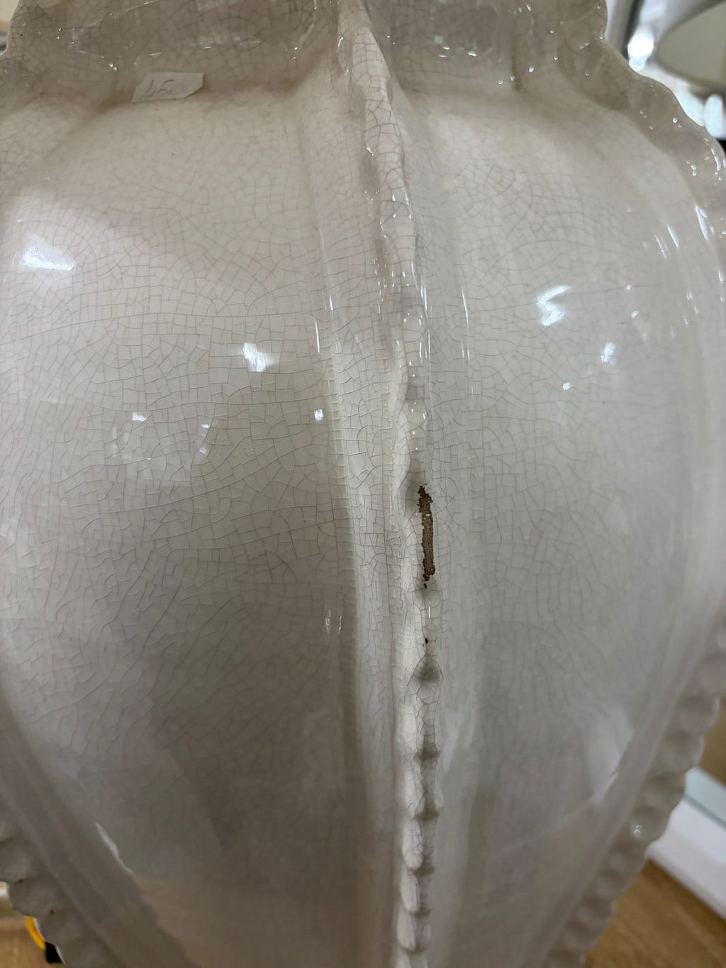 Lampada in Ceramica con Effetto Anticato 90 h cm - L'Arte di Nacchi