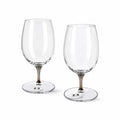 Set di 24 Calici "Sandalo Platino" con Gambo Fumé – Villa Altachiara