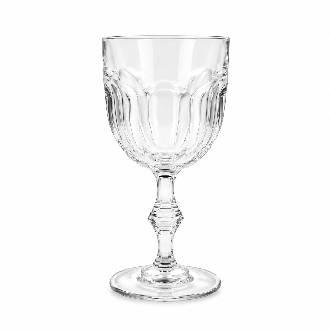 Set di 6 Calici in Vetro Trasparente "Imperial" – Coccole di Casa