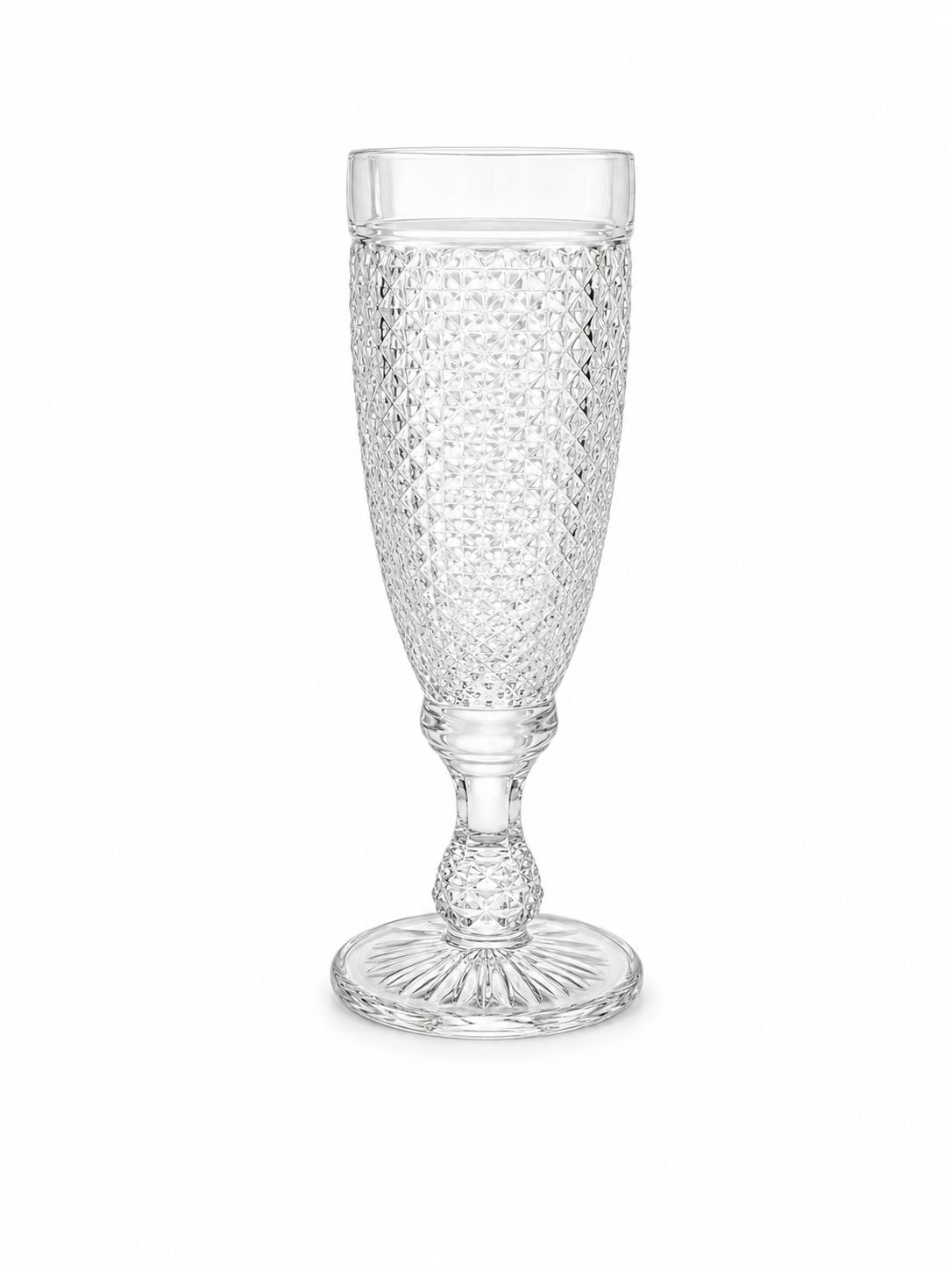 Set 12 Flute con decoro a Rilievo - M Home