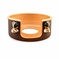 Porta Piatti in Terracotta con Teste di Pulcinella - Linea Coordinata Vitullo