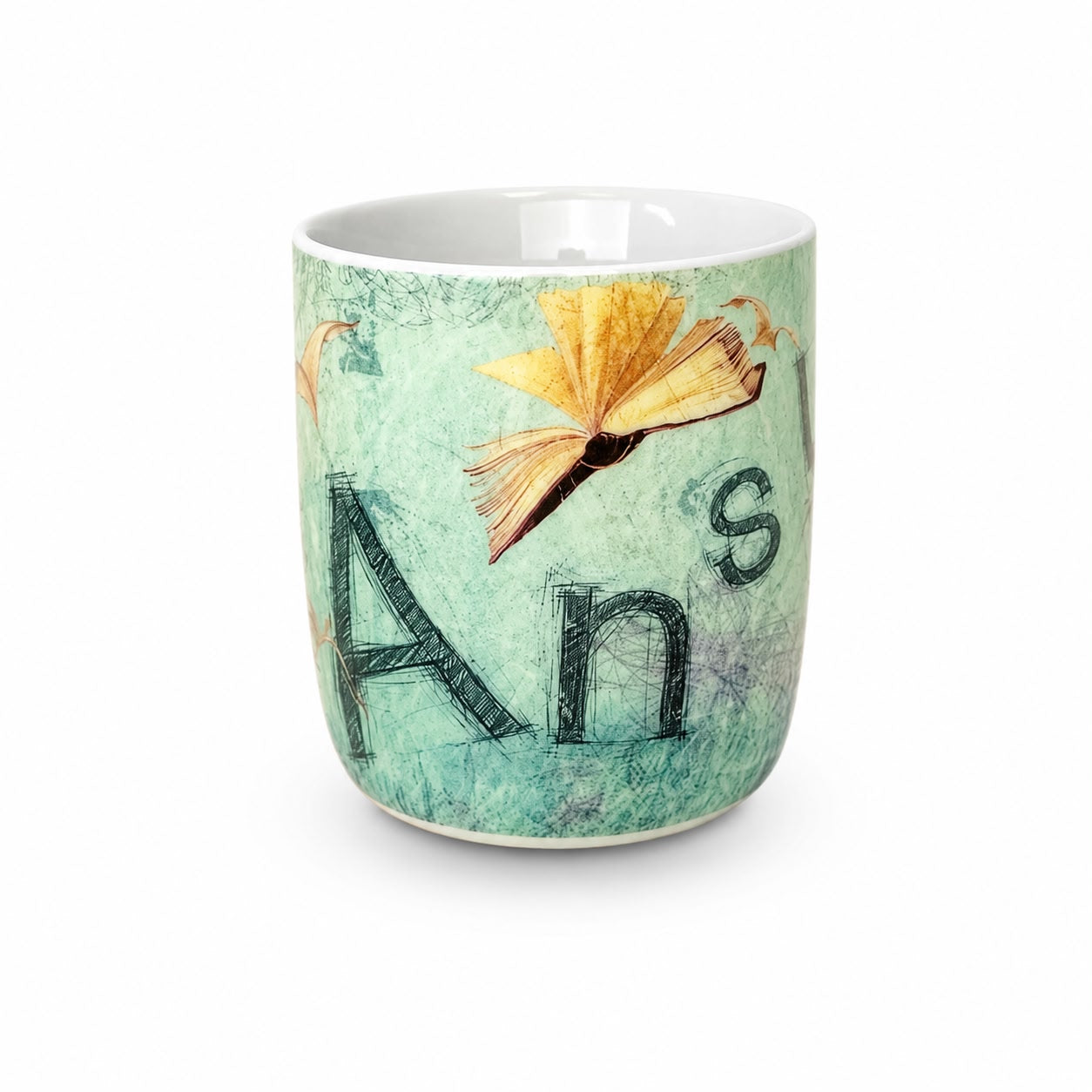 Tazza in Porcellana con Grafiche Colorate 8 cm - Linea Egan