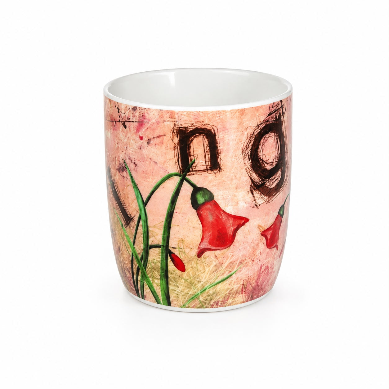 Tazza in Porcellana con Grafiche Colorate 8 cm - Linea Egan