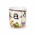 Tazza in Porcellana con Grafiche Colorate 8 cm - Linea Egan