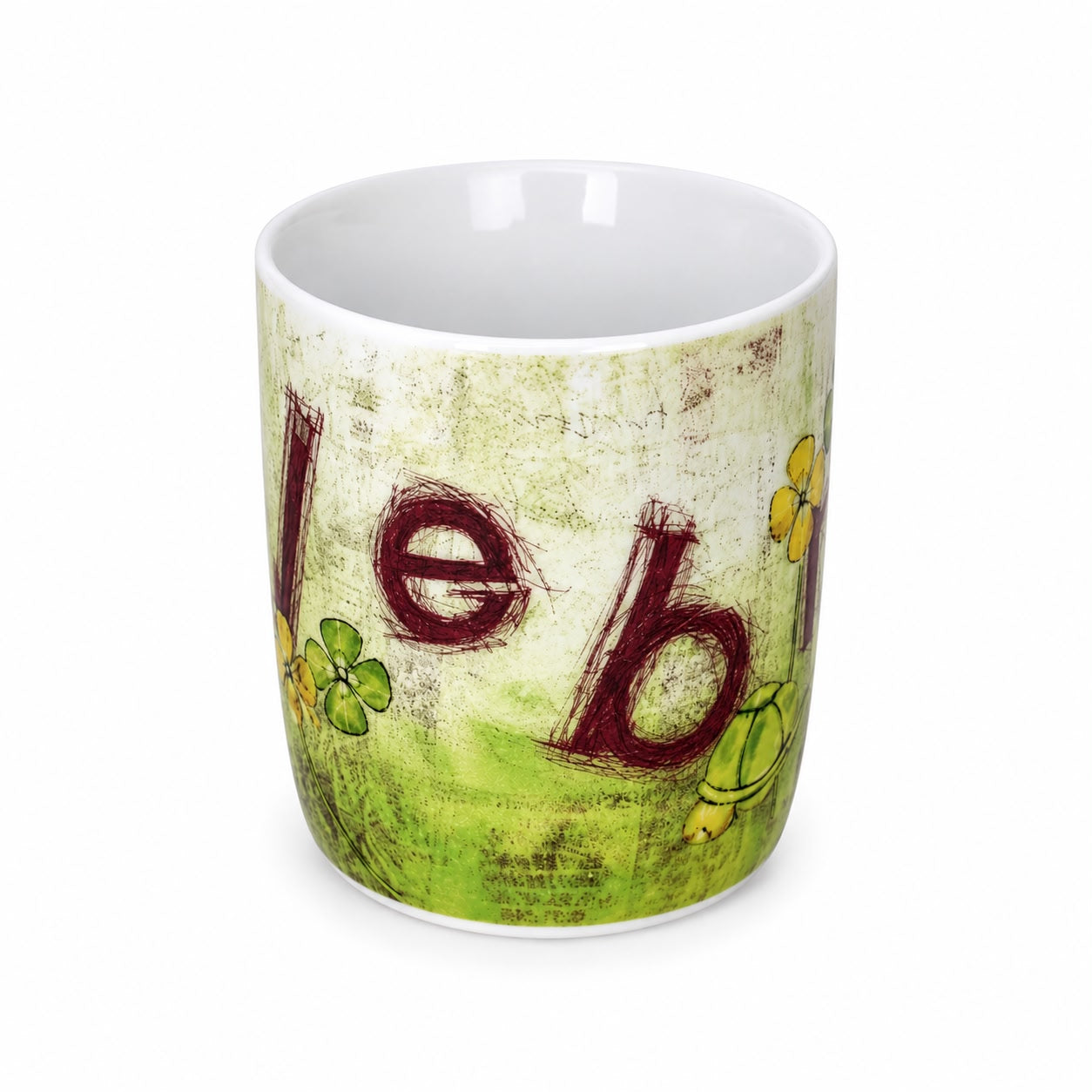 Tazza in Porcellana con Grafiche Colorate 8 cm - Linea Egan