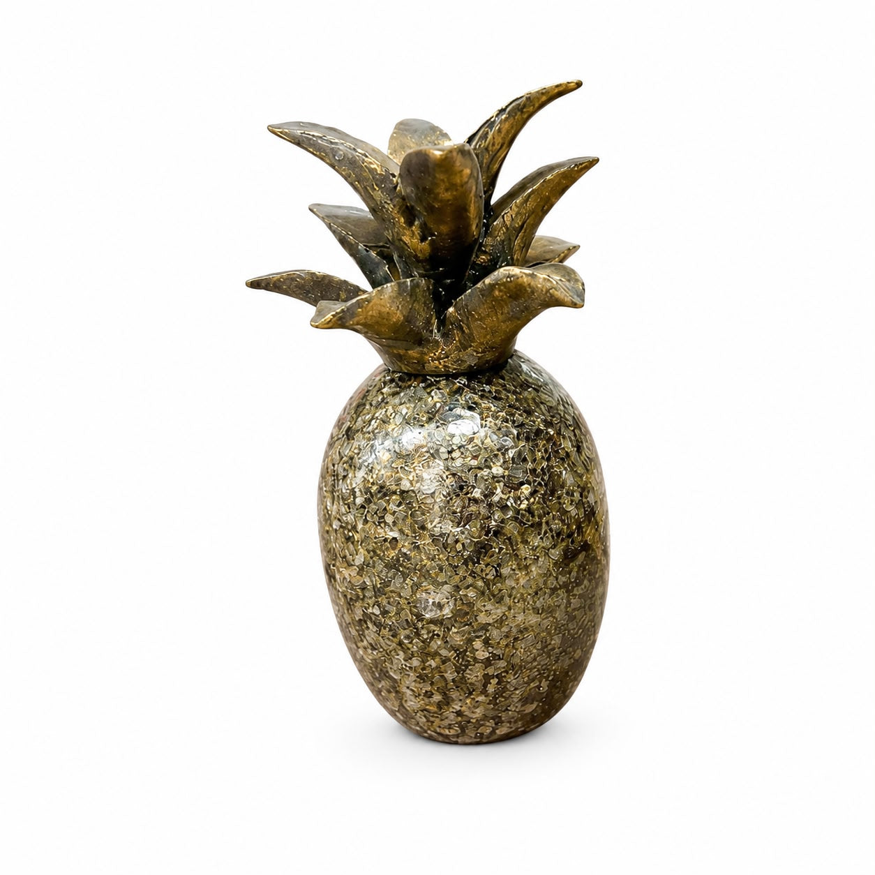 Ananas Decorativa in Stile Glamour  18.5 cm h – Belda