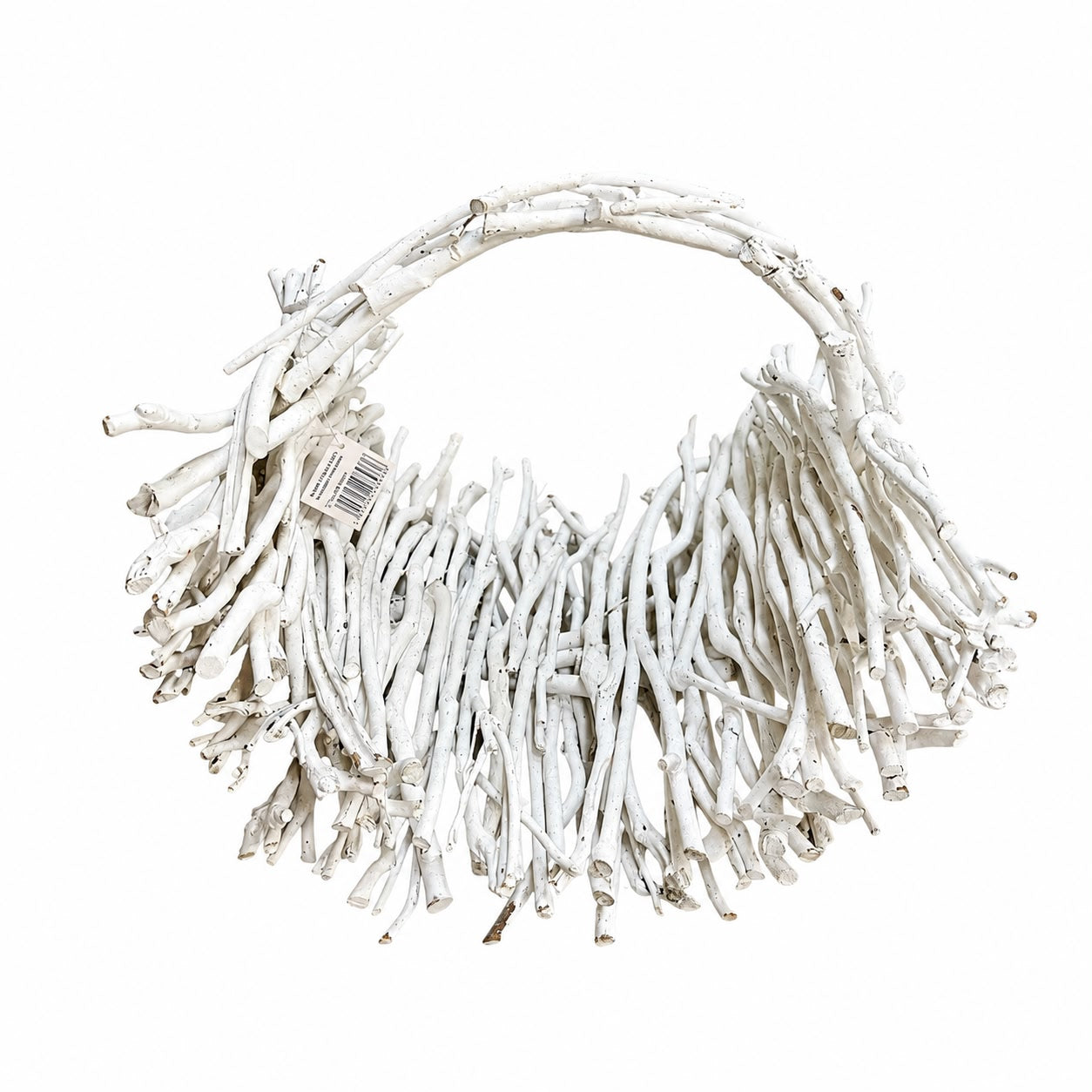 Porta Riviste in Legno Shabby con Manico 36 h cm – In Art