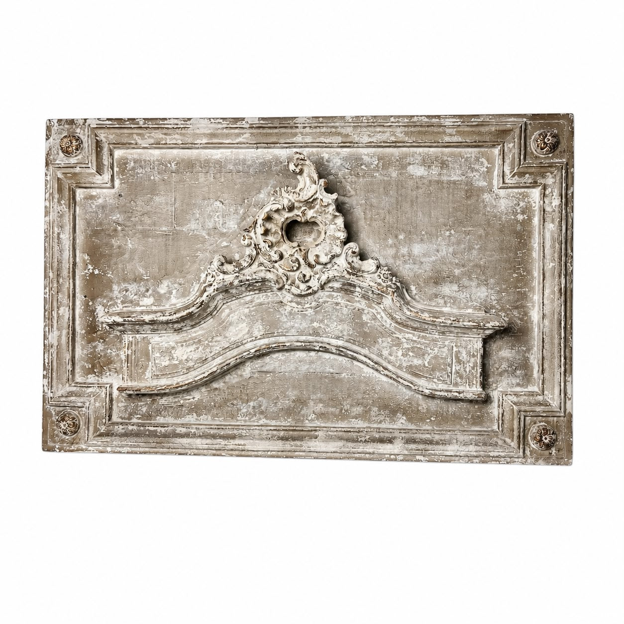 Quadro con Decorazione in Rilievo e Dettagli Dorati -  Blanc Mariclò