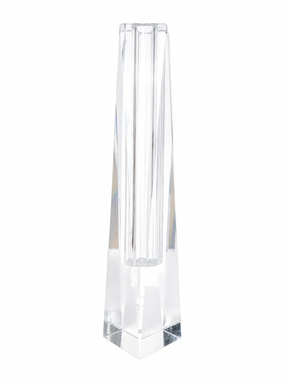 Vaso in Cristallo Trasparente 40 h cm - Le Perle
