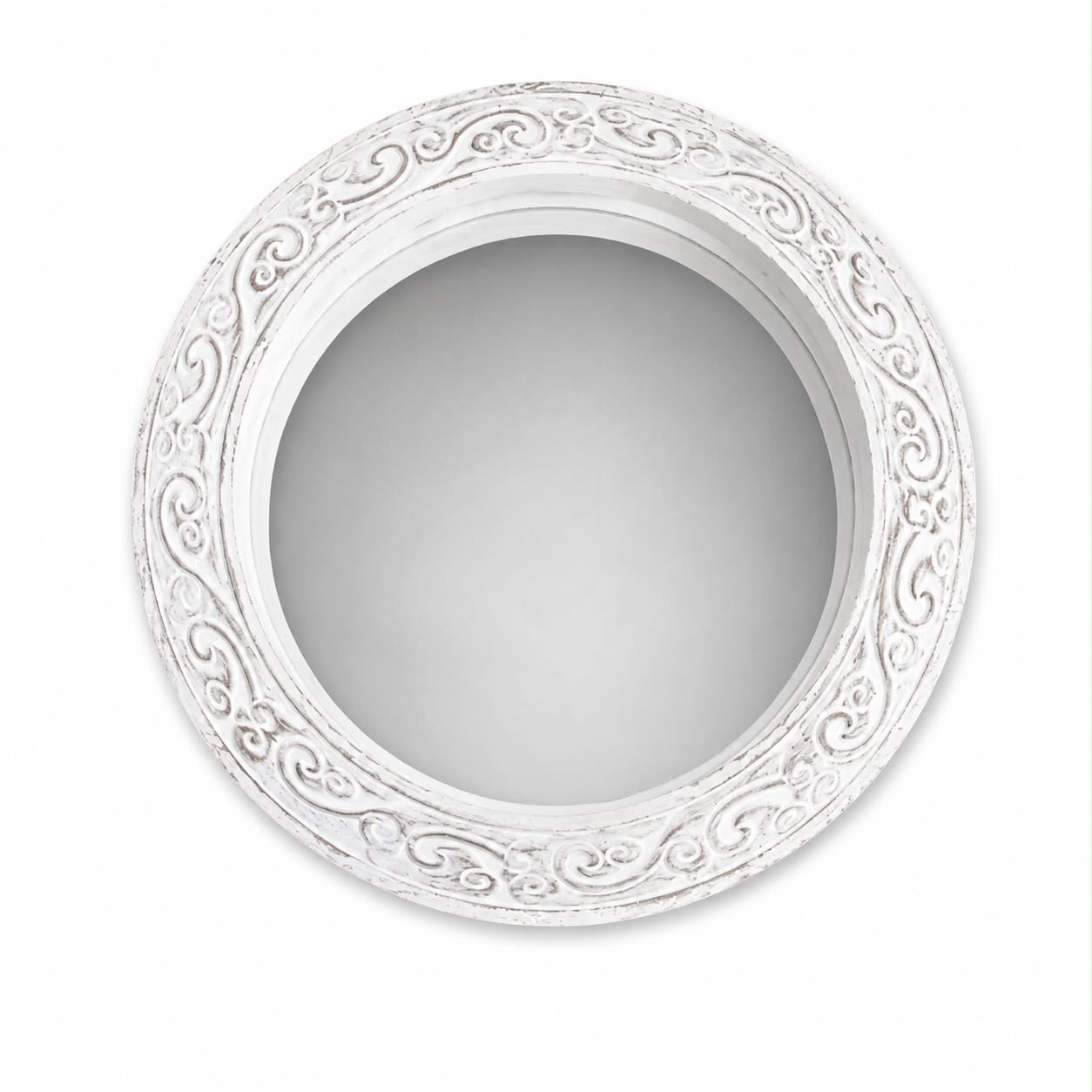 Specchio Tondo Shabby Chic - L'Arte di Nacchi
