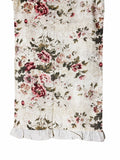 Runner in Cotone Beige con Stampa Floreale 45x150 cm - Blanc Mariclo