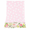 Runner Rosa a Pois Bianchi con Decoro Floreale 45x150 cm -Orval