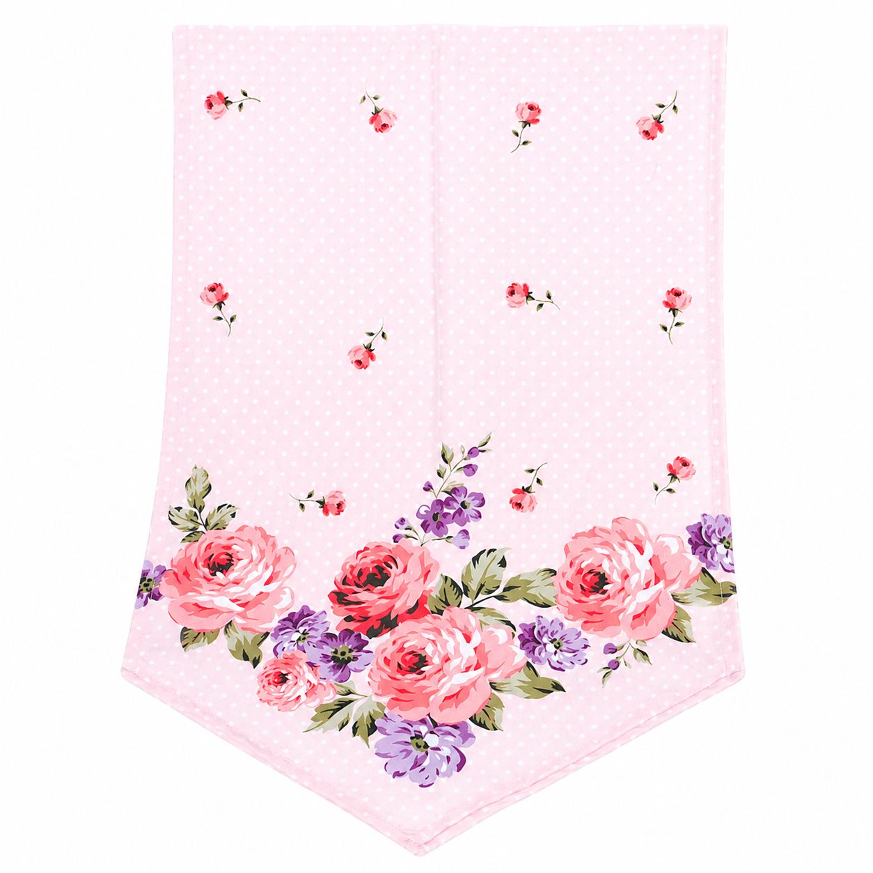 Runner Rosa con Motivo Floreale 60x160 cm - Clayre e Eef