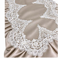 Runner velluto e pizzo 45x140 - Coccole di Casa