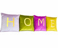 Set di Quattro Cuscini in Velluto “Home” - Fiori di Lena