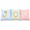Set di Tre Cuscini in Lino “Joy” - Fiori di Lena