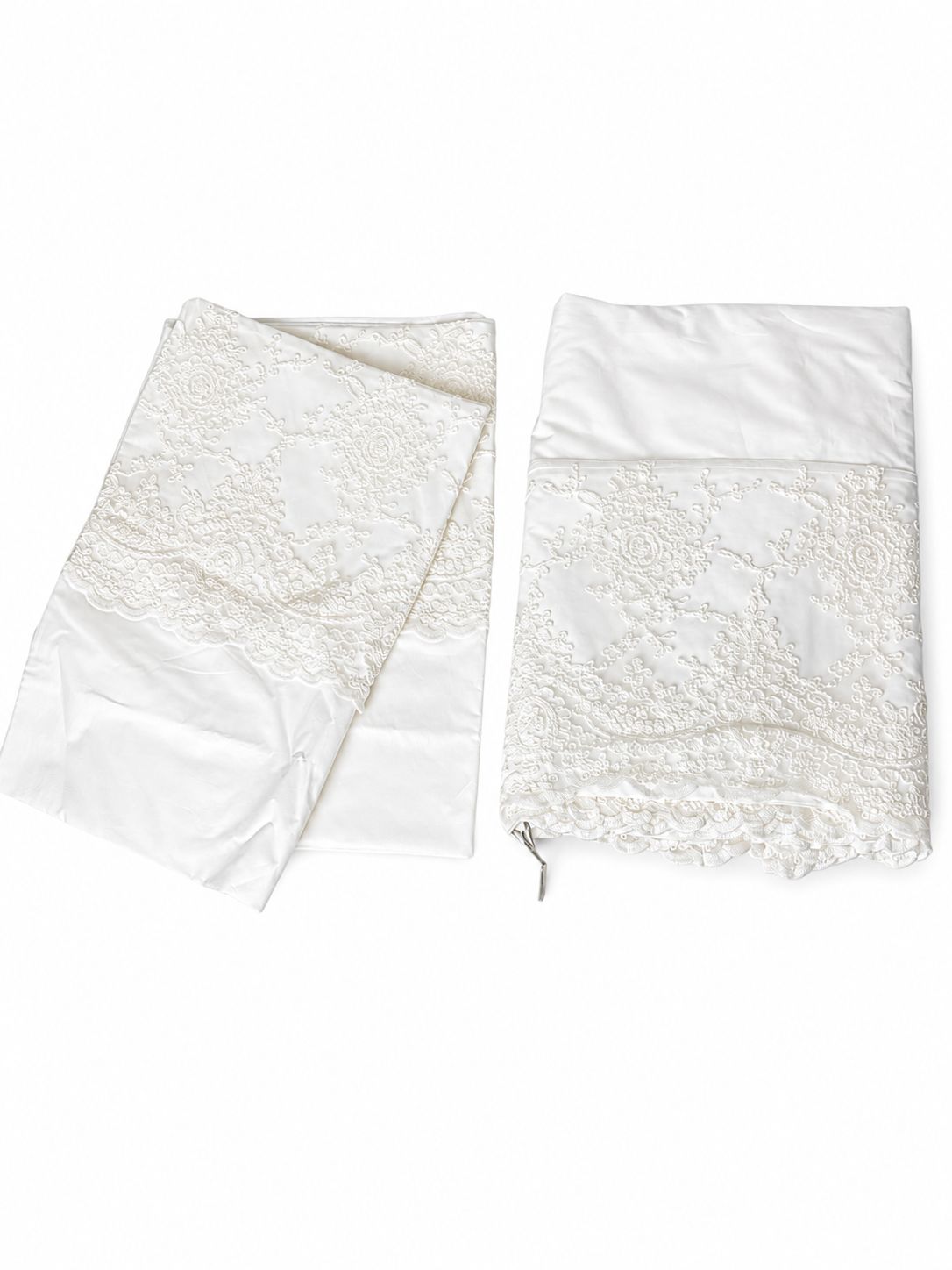 Lenzuolo Matrimoniale in Percalle 240x270 cm con Coppia di Federe – Corinzio