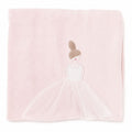 Plaid Singolo Rosa con Ballerina e Tutù in Tulle 140x170 cm - Blanc Mariclò
