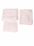 Set Lenzuola Lettino con Rose Ricamate in Rilievo – Chez Moi