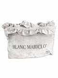 Set Trapunta Matrimoniale 260x260 cm  in Velluto Grigio con Guanciali - Blanc MariClo’