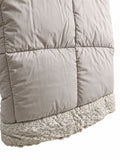 Trapunta Matrimoniale Grigia con Ricamo in Pizzo 270x270 cm  - Officine Tessili
