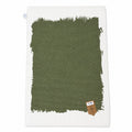 Tappeto "Paint" in Cotone Verde 90 cm - Blanc Mariclo