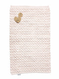 Tappeto da Bagno in Cotone Rosa Soffice  50x80 cm - Blanc Mariclò