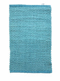 Tappeto da Bagno in Cotone Turchese Soffice 50x80 cm - Blanc Mariclò