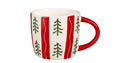 Tazza in Ceramica con Decorazioni Natalizie 9 h cm - Edelman