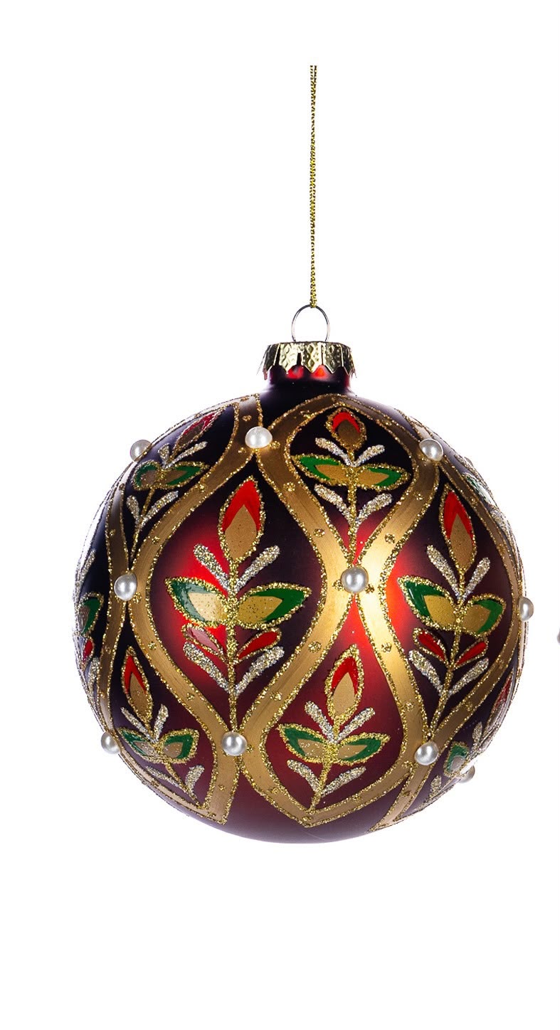 Decorazione in Vetro Perlato 12 cm - Goodwill