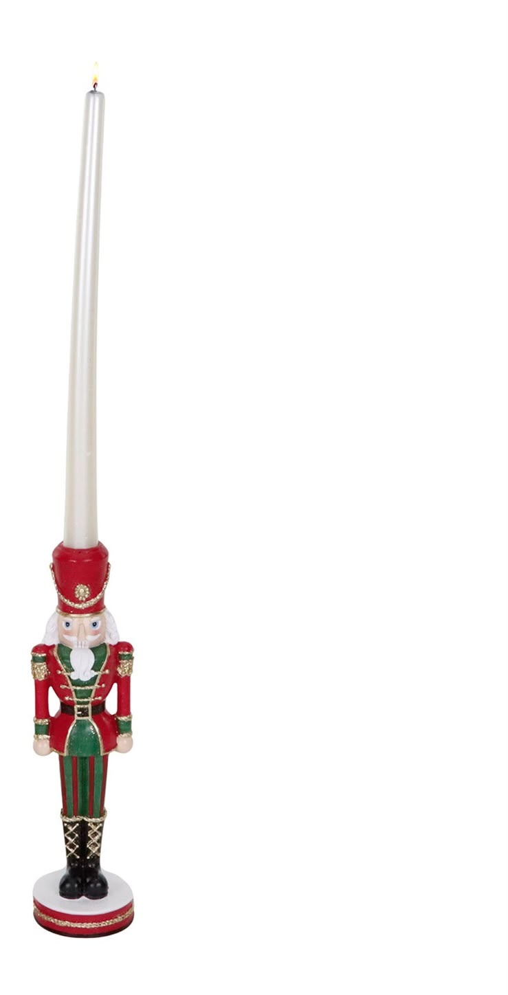 Nutcracker Candle Holder 26 cm - Goodwill