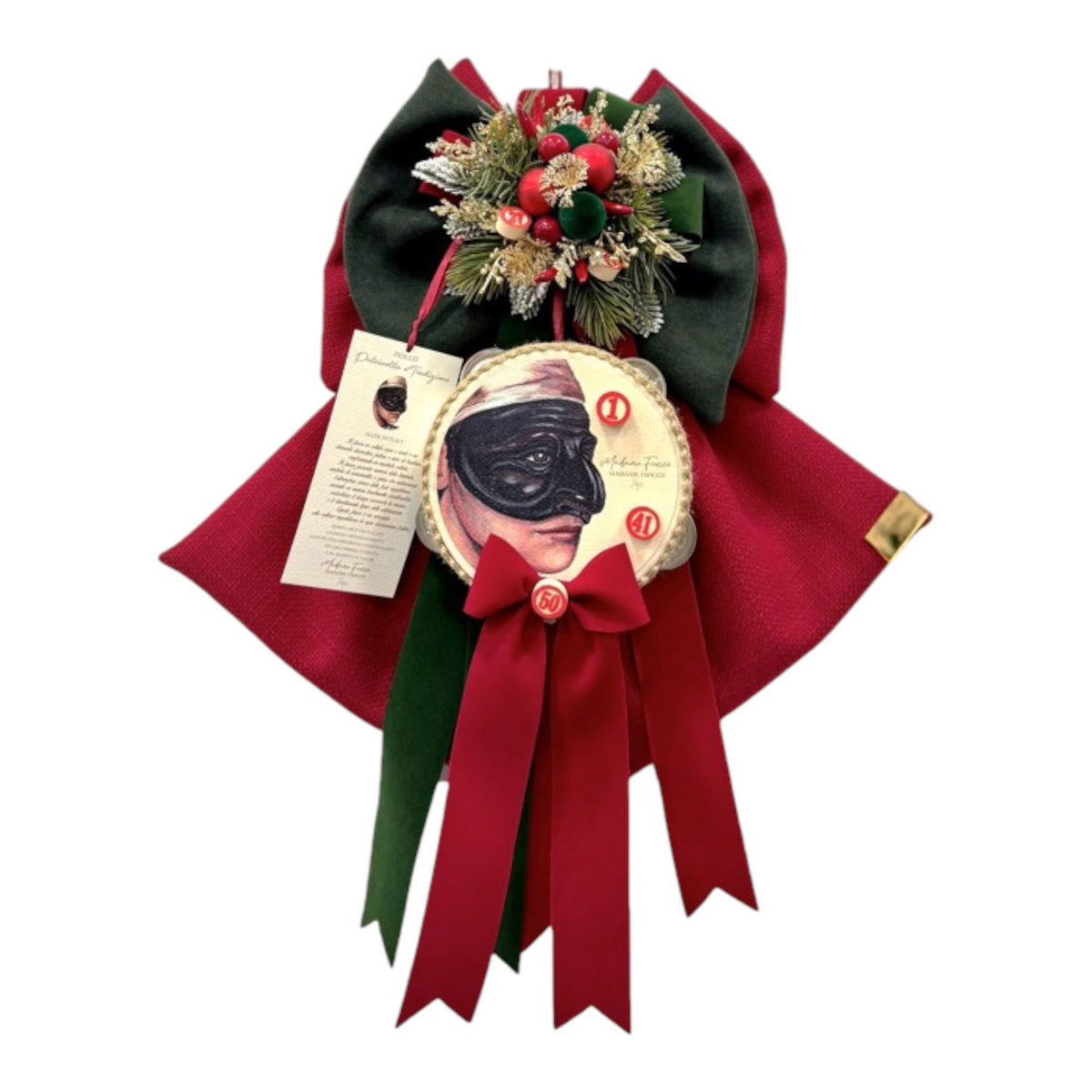Fioccò Pulcinella e Tradizione 40 cm - Madame Fioccò