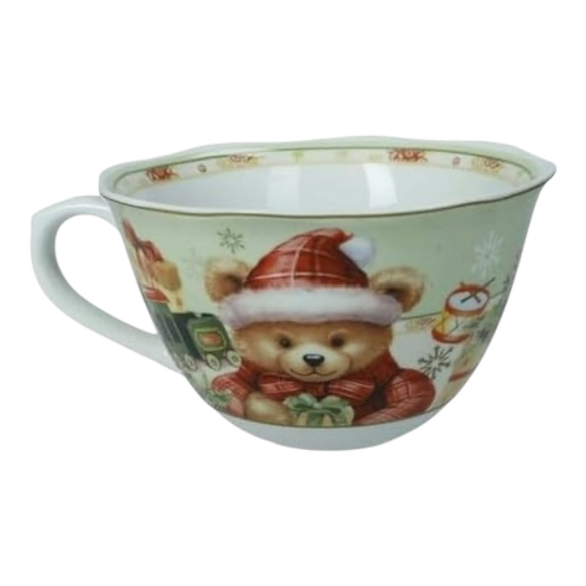 Tazza Colazione in Porcellana con Decoro Orsetto - Brandani