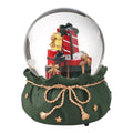 Sfera Natalizie in Vetro con Resina e Acqua 14.5 cm - Brandani