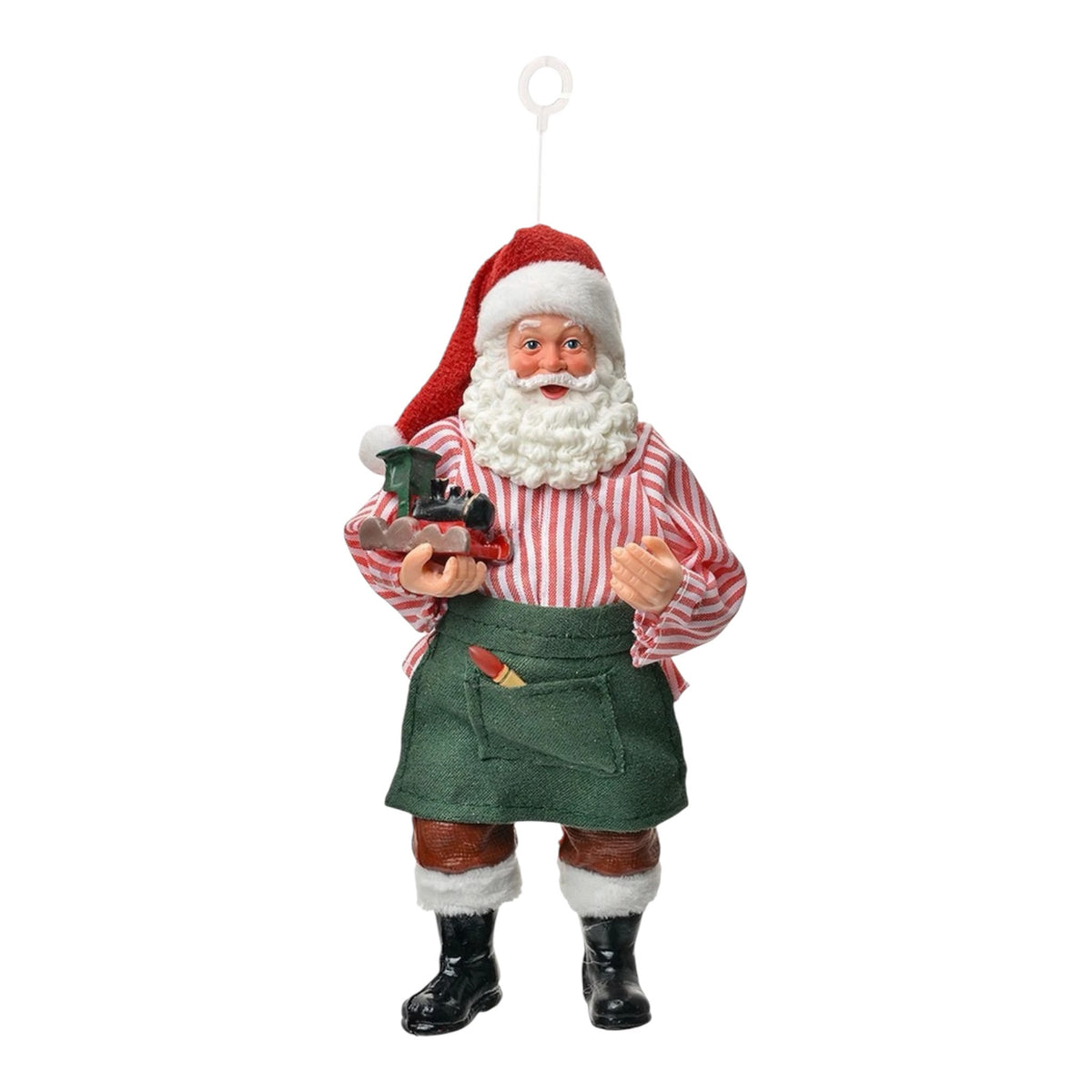 Decorazione Babbo Natale Giocattolaio 17 h cm - Clayre e Eef
