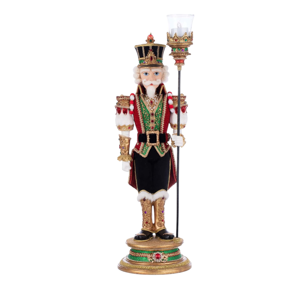 Christmas Ball Nutcracker Votive 53 cm - Katherine's Collection
