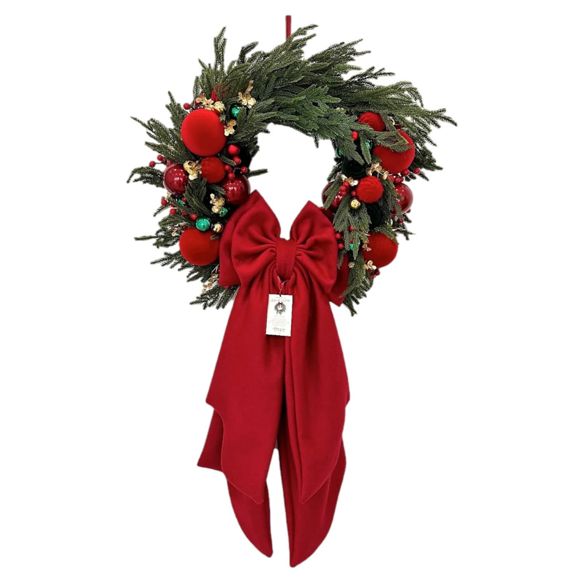 Ghirlanda Sogno di Natale 65 cm - Madame Fioccò