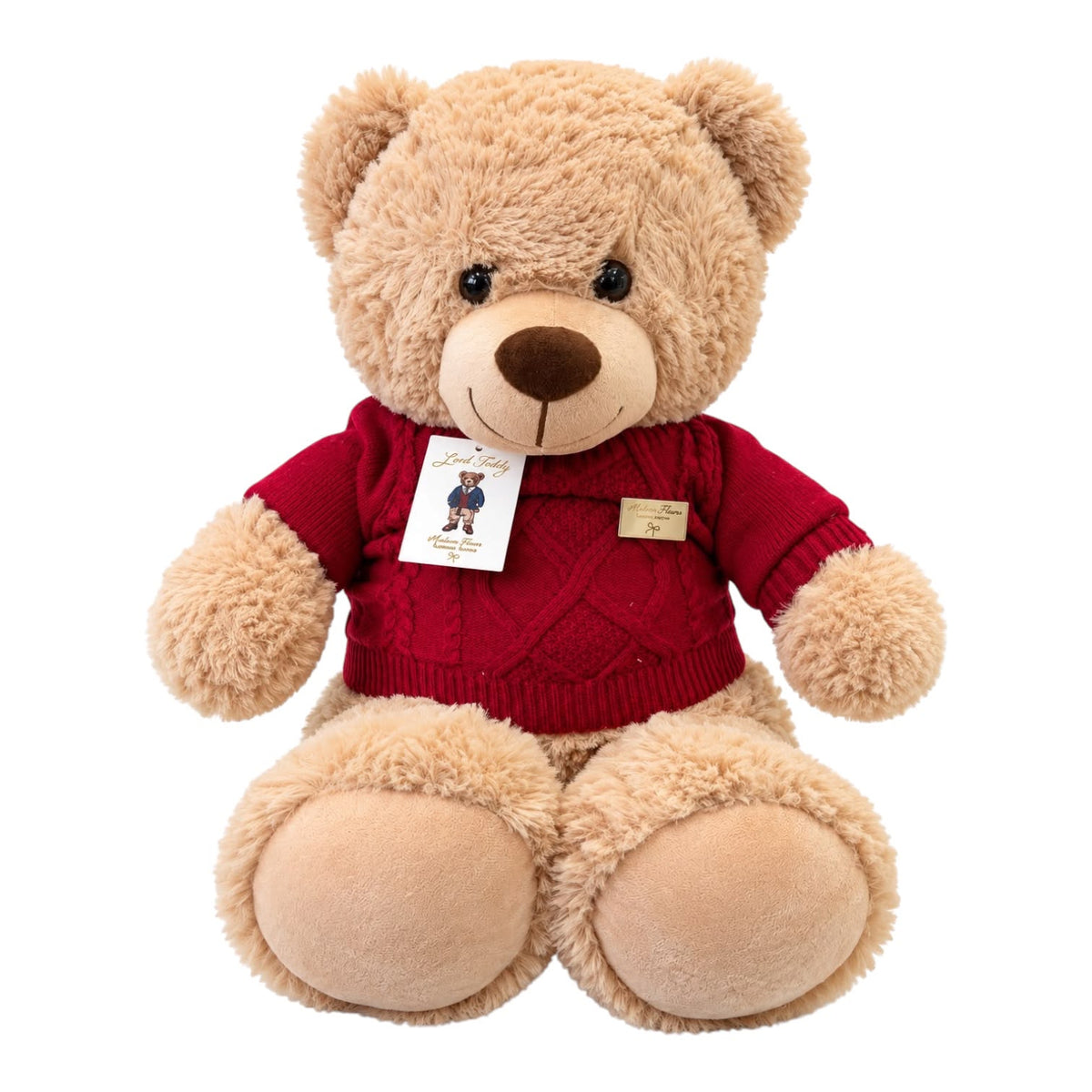 Lord Teddy Christmas 80 cm - Madame Fioccò