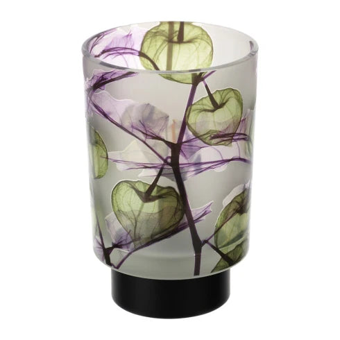 Lampada in Vetro Alkekengi Verde con LED Luce Calda 10x15 cm - Hervit