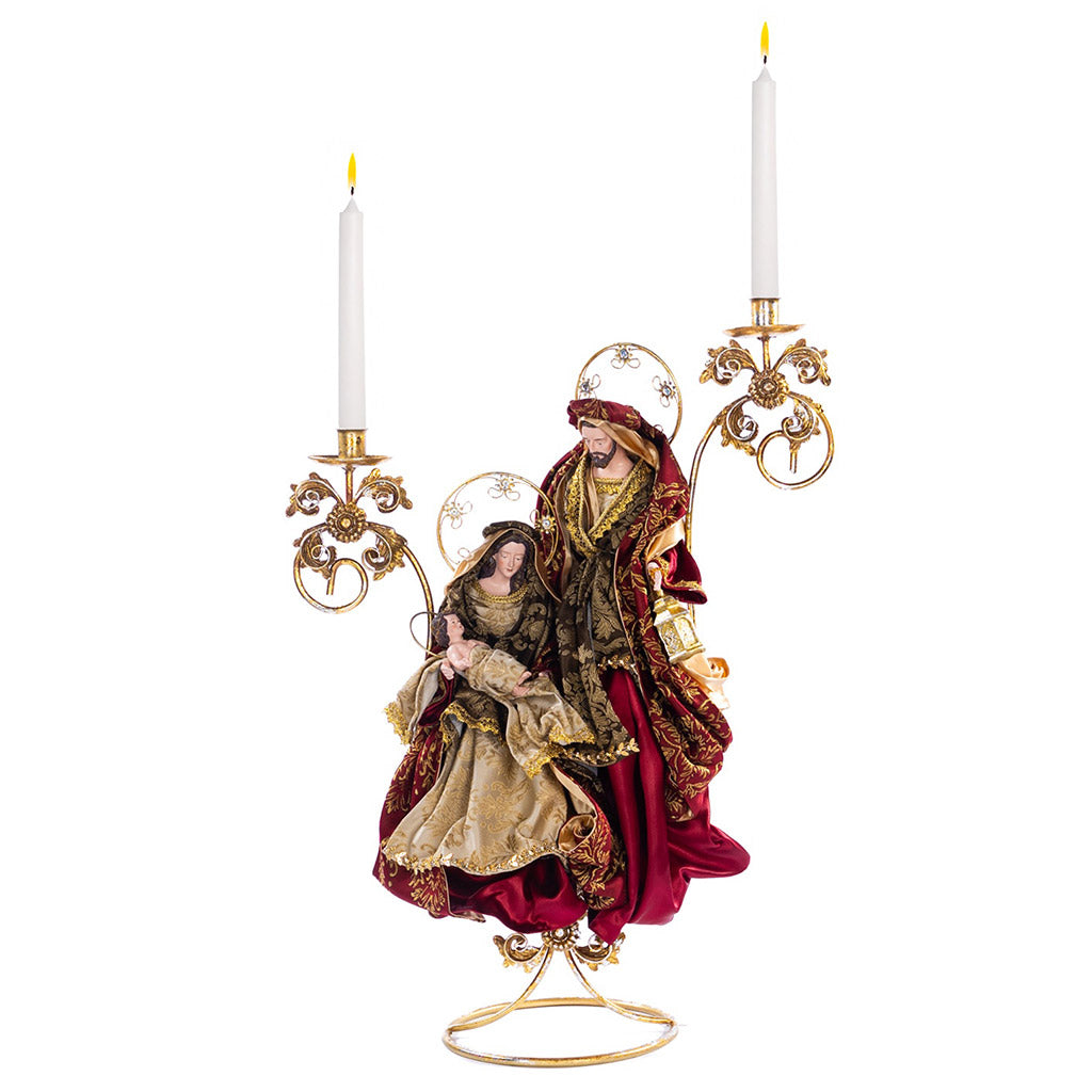 Candelabro Natività Holy Family Scene da Tavolo 67 cm - Goodwill
