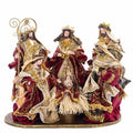 Sacra Famiglia in Resina Borgogna 36 cm - Goowdill