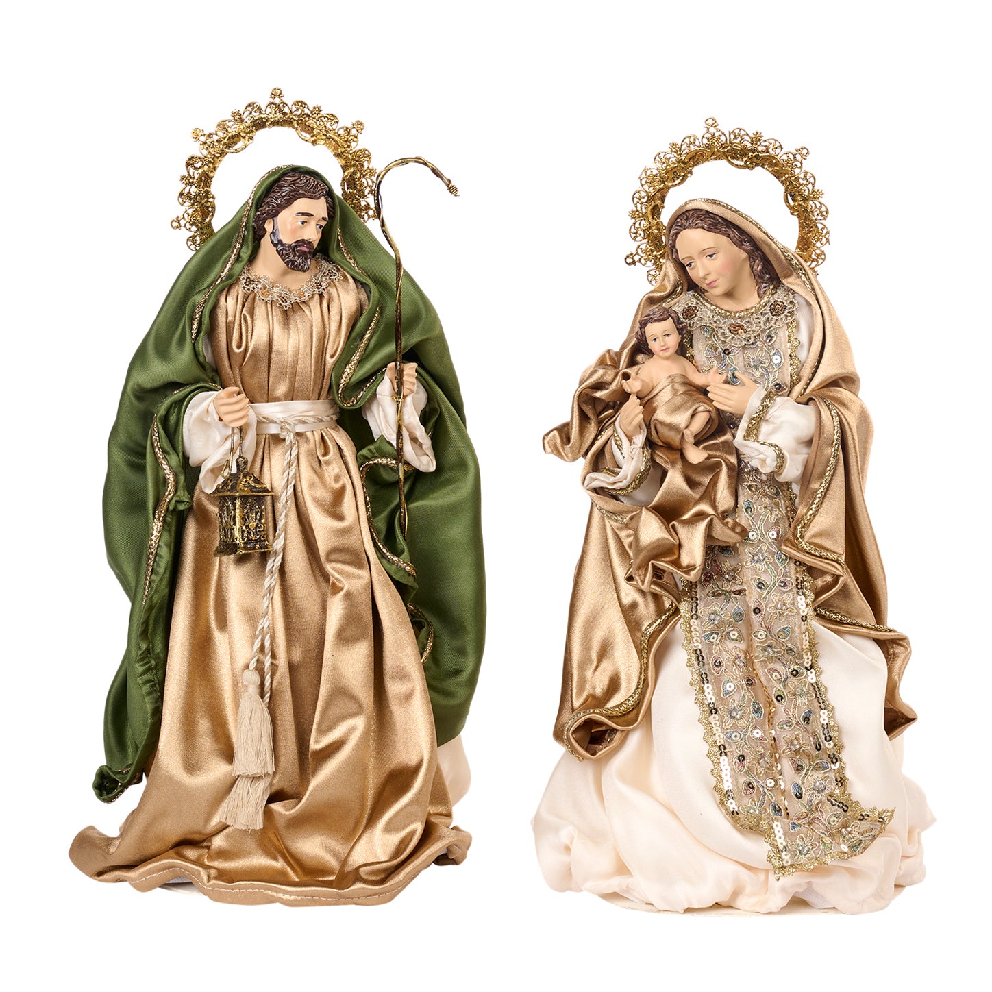 Presepe in Resina con Abiti di Alta Qualità 34 cm - Goodwill
